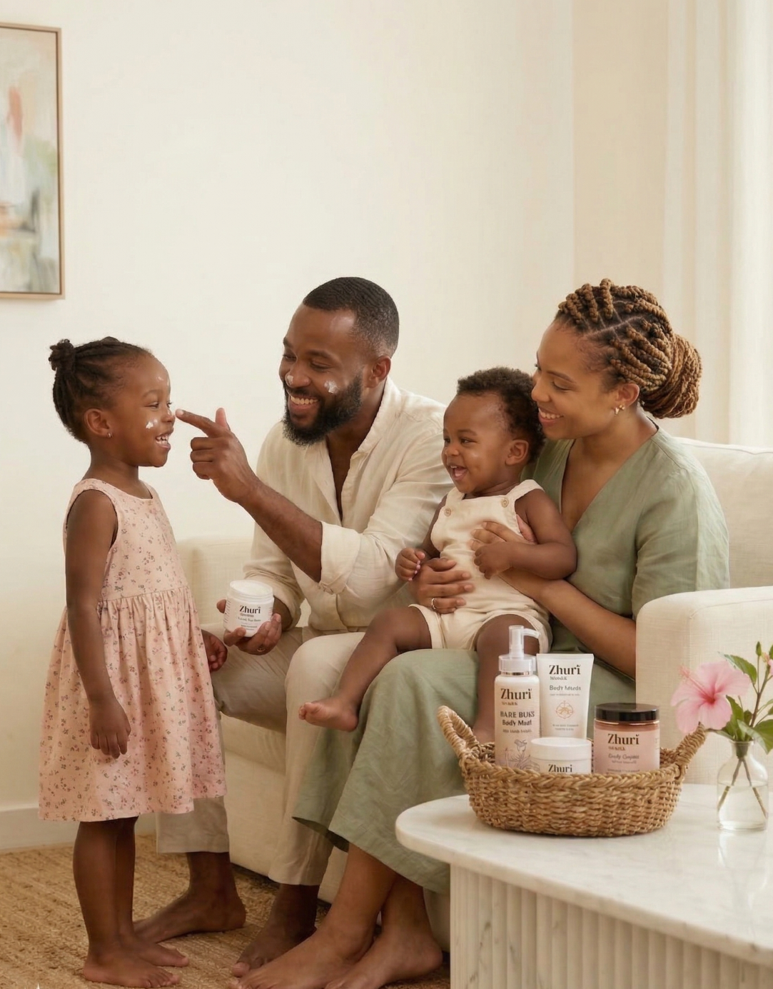 Zhuri Naturals Family — Clean Beauty for Every Skin