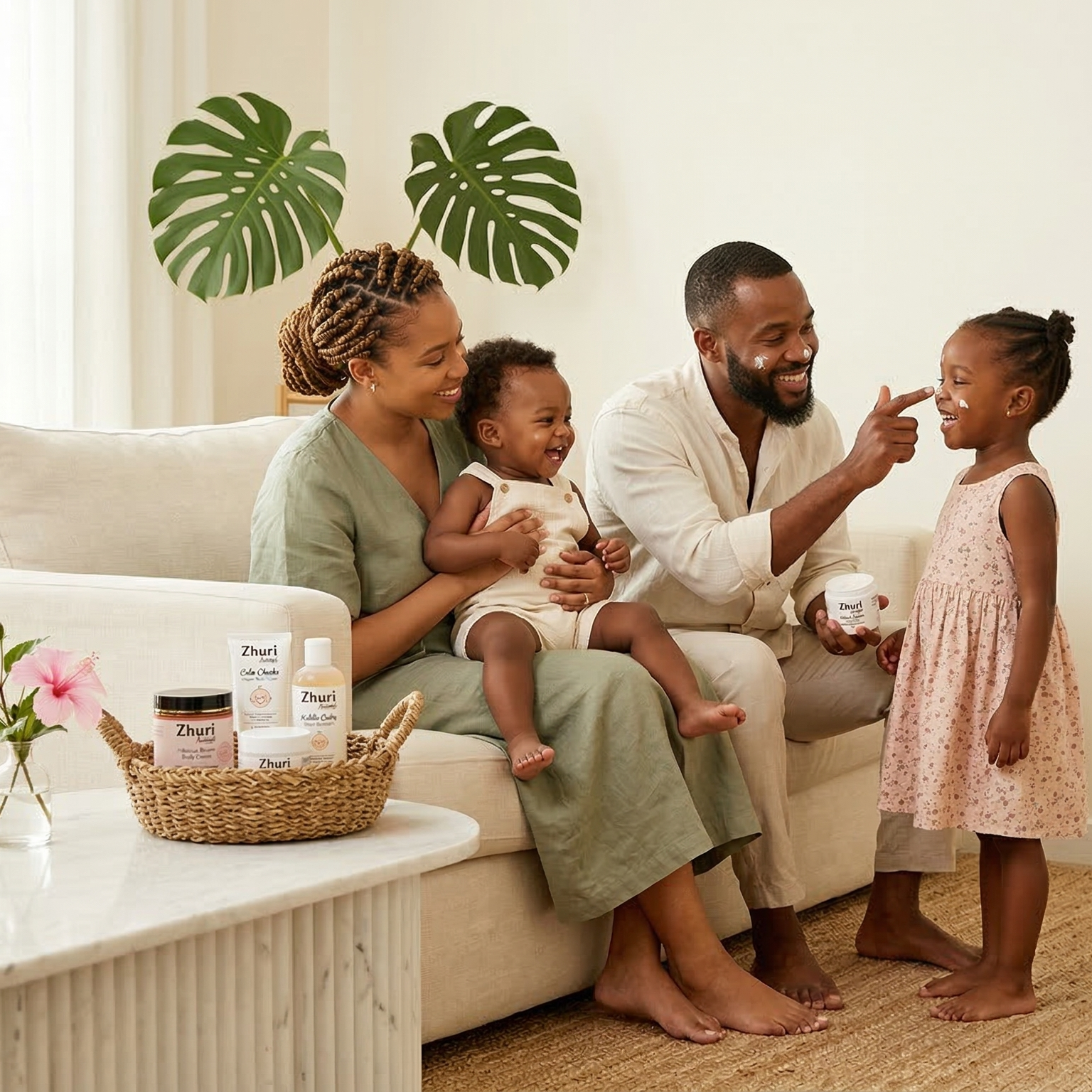 Zhuri Naturals Family — Clean Beauty for Every Skin